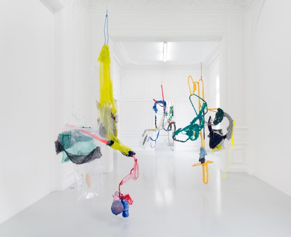 Julien Creuzet, Allied Chemical & Dye, 2019, High Art, Paris, France, installation view
